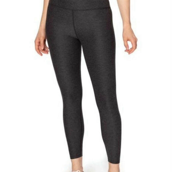 Black Heather Stay Feral Leggings - Leggings