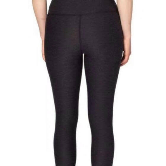 Black Heather Stay Feral Leggings - Leggings