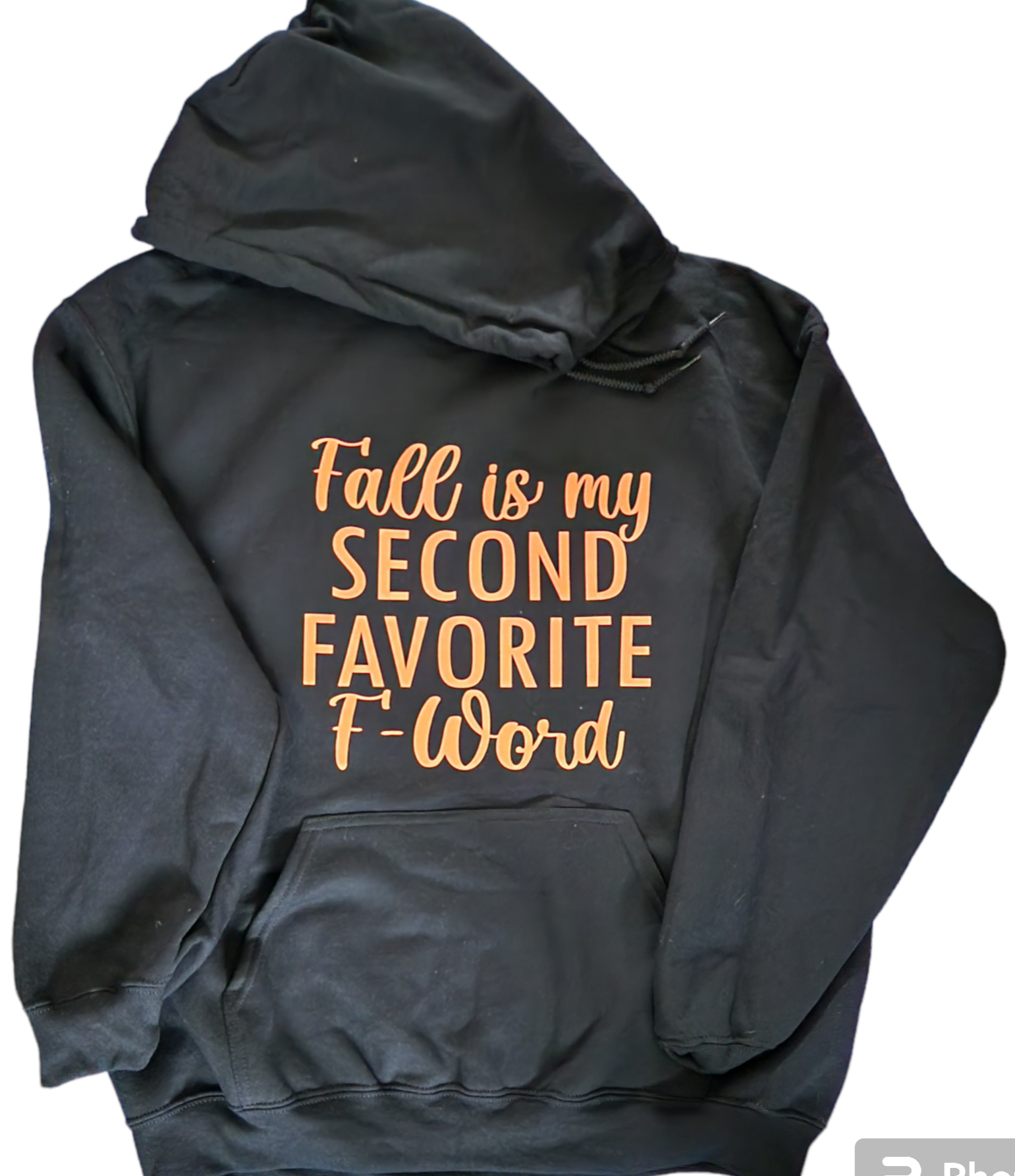 Fall Is My Second Favorite F Word Hoodies - Small / Black - Hoodies