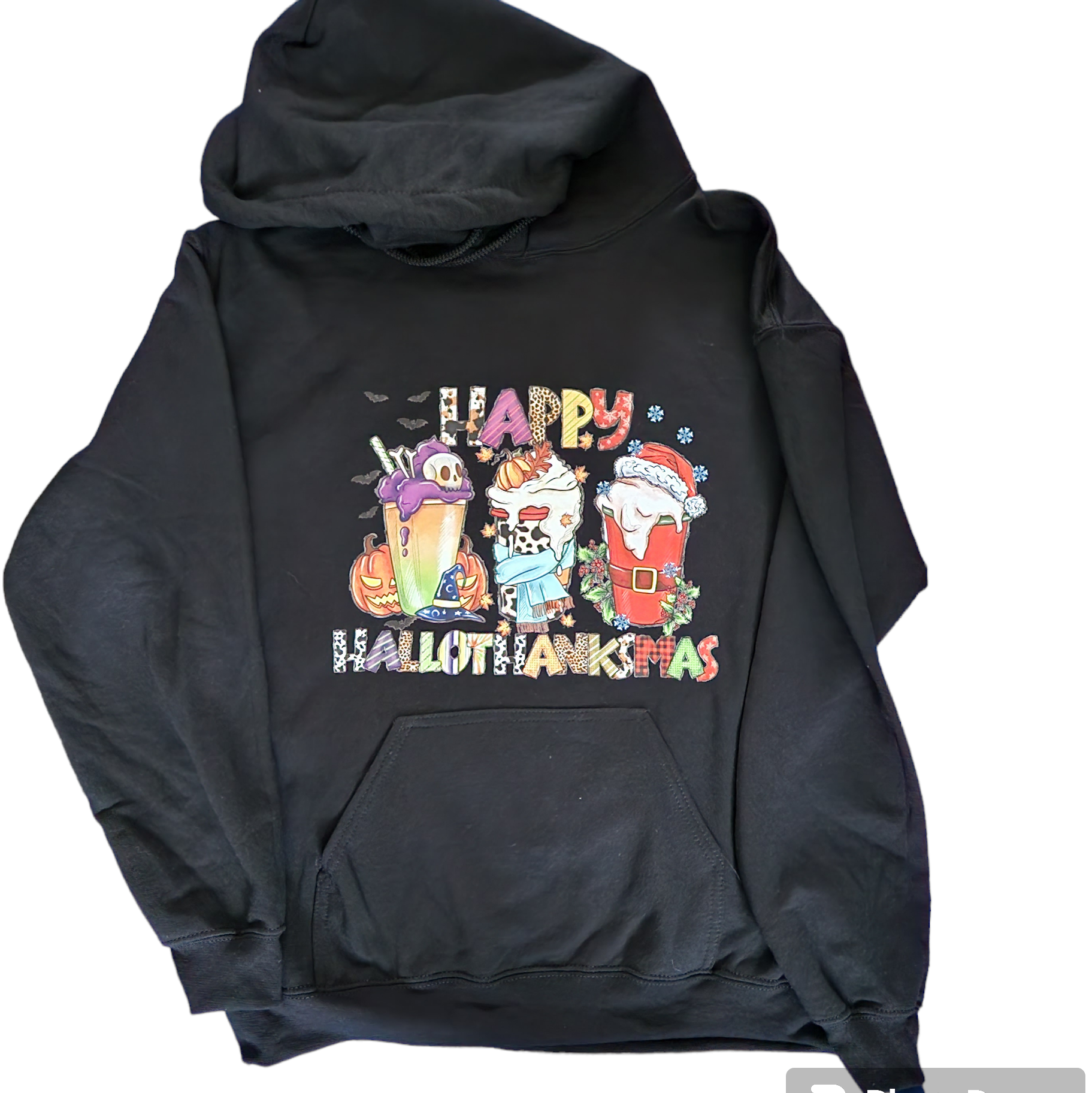 Happy Hallothanksmas Hoodie - Medium / Hoodie - Hoodie