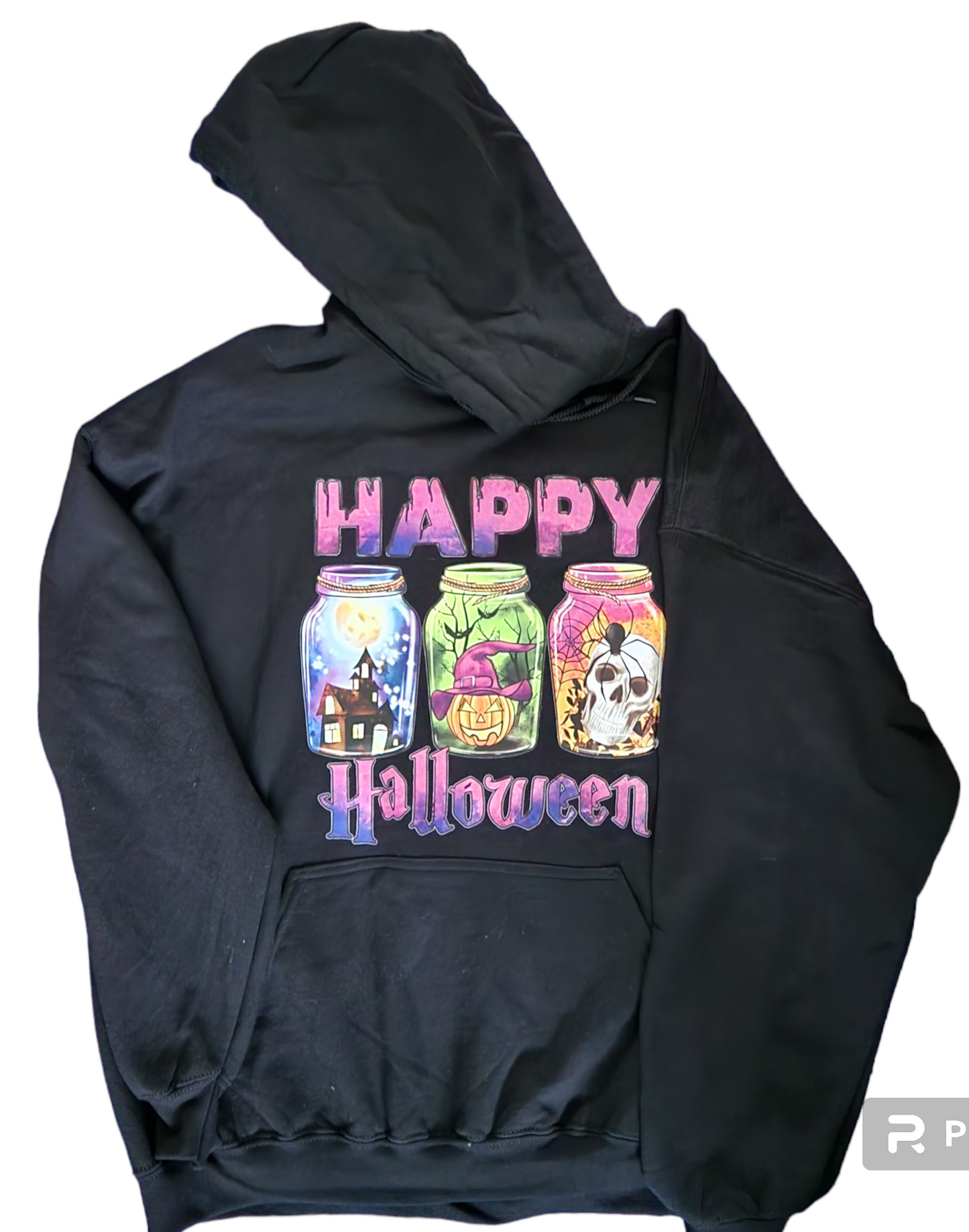 Happy Halloween Hoodie - Extra Large / Black - Hoodie