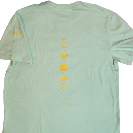 Mint Green 100% Organic Cotton Short Sleeve Tee - Tee