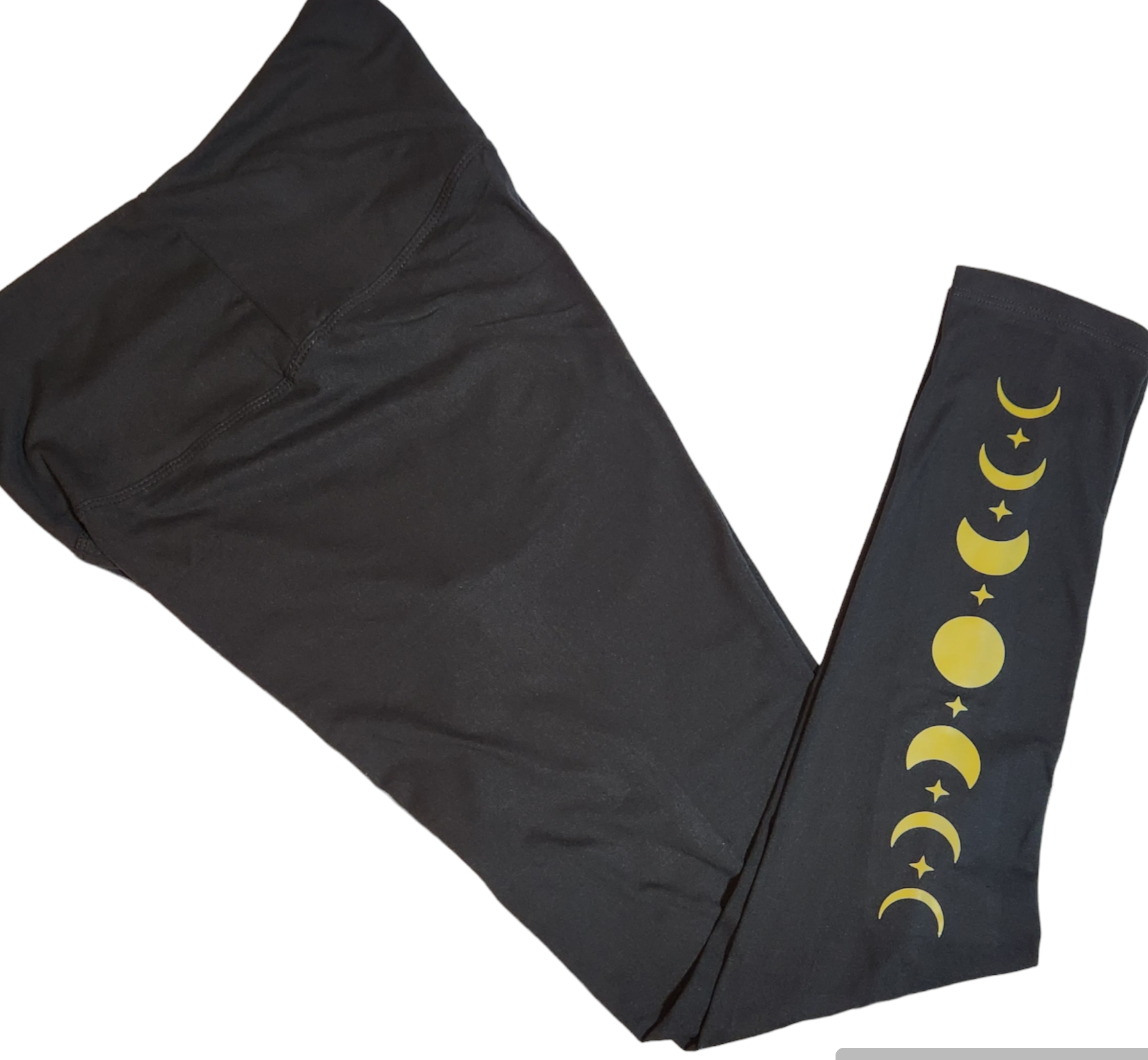 Moon Phase Leggings Black - Small-Medium (2-12) / Black - Leggings